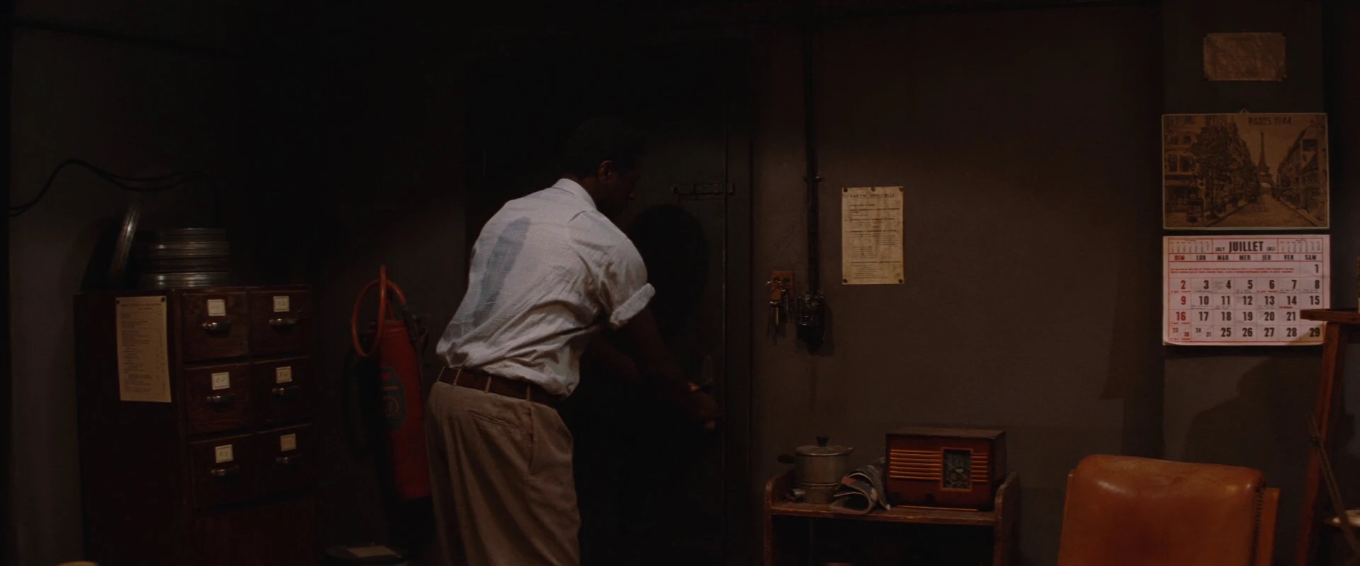 Image Marcel opens the door.jpg Inglourious Basterds Wiki FANDOM