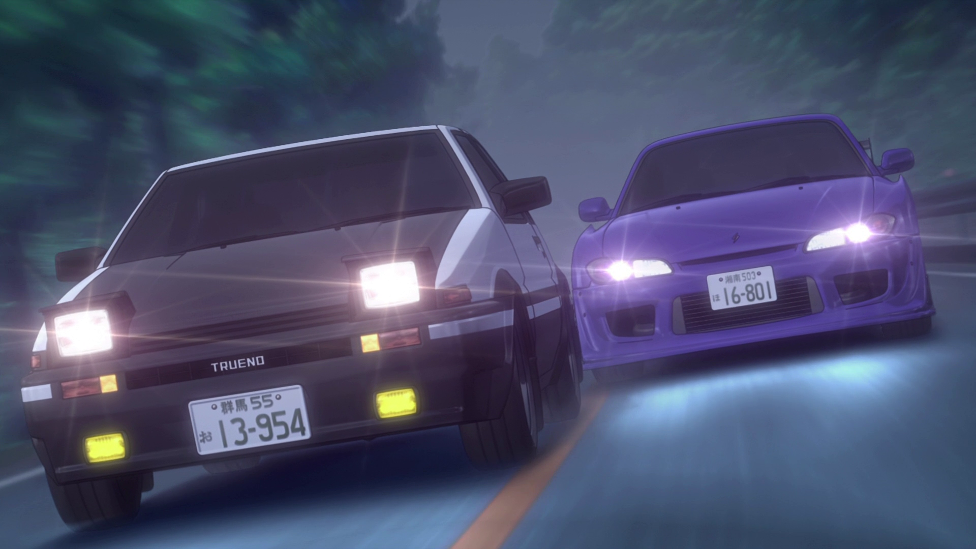 Takumi Fujiwara Vs Hiroya Okuyama Initial D Wiki Fandom