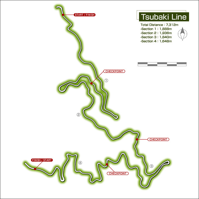 Tsubaki Line | Initial D Wiki | Fandom