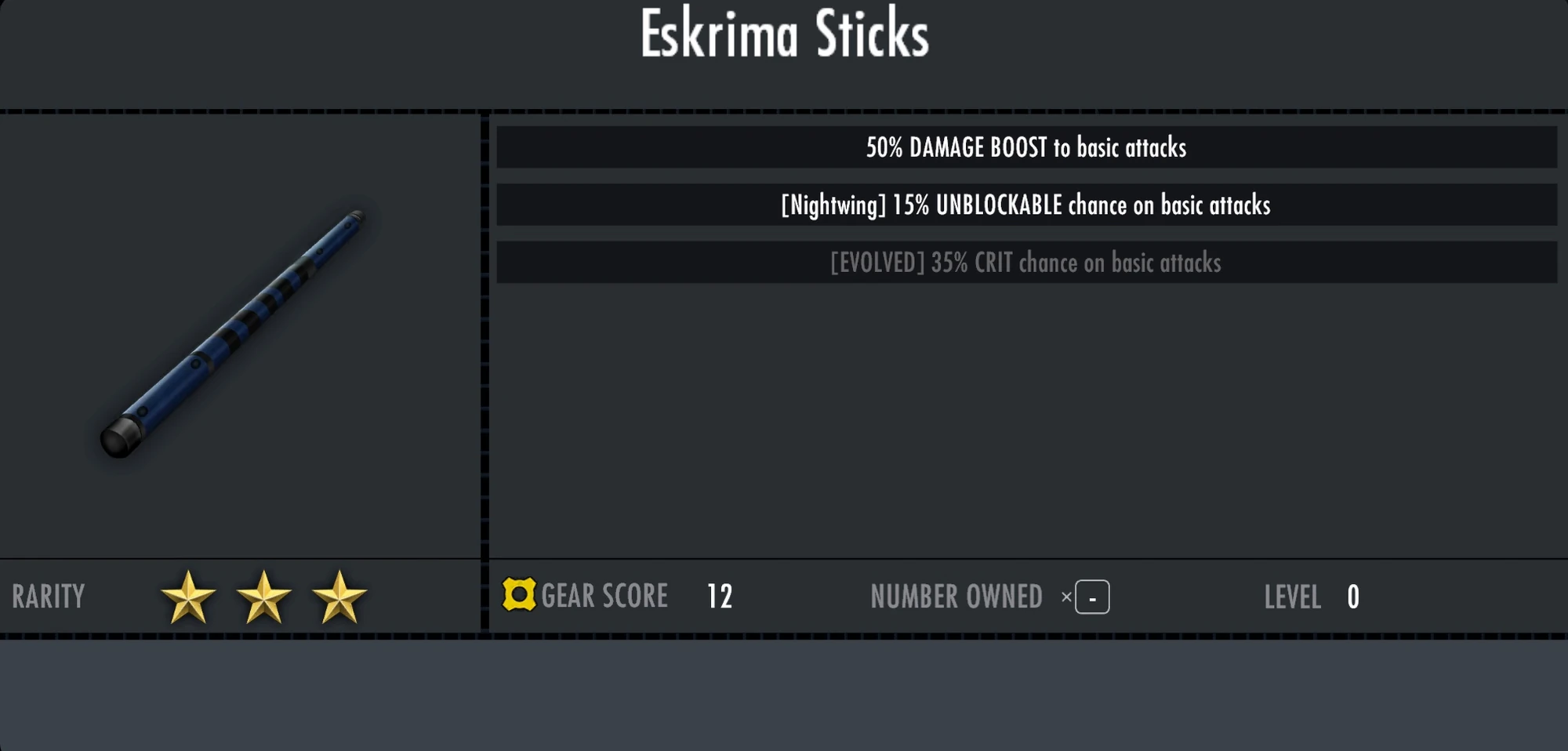 Powered Eskrima Sticks Injustice Mobile Wiki FANDOM powered by Wikia