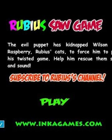 Rubius Saw Game Inkagames English Wiki Fandom