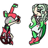 Splatfest art flipped