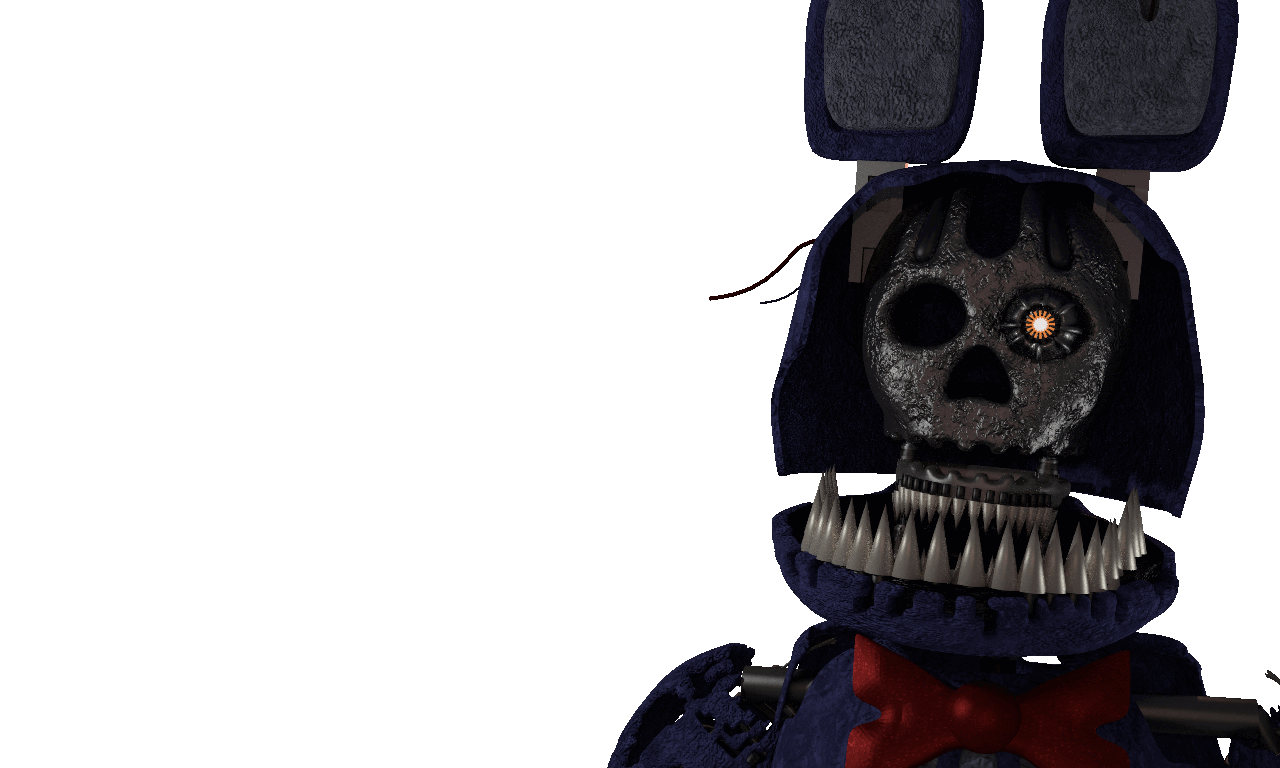 Nightmare Withered Bonnie Jump Scare