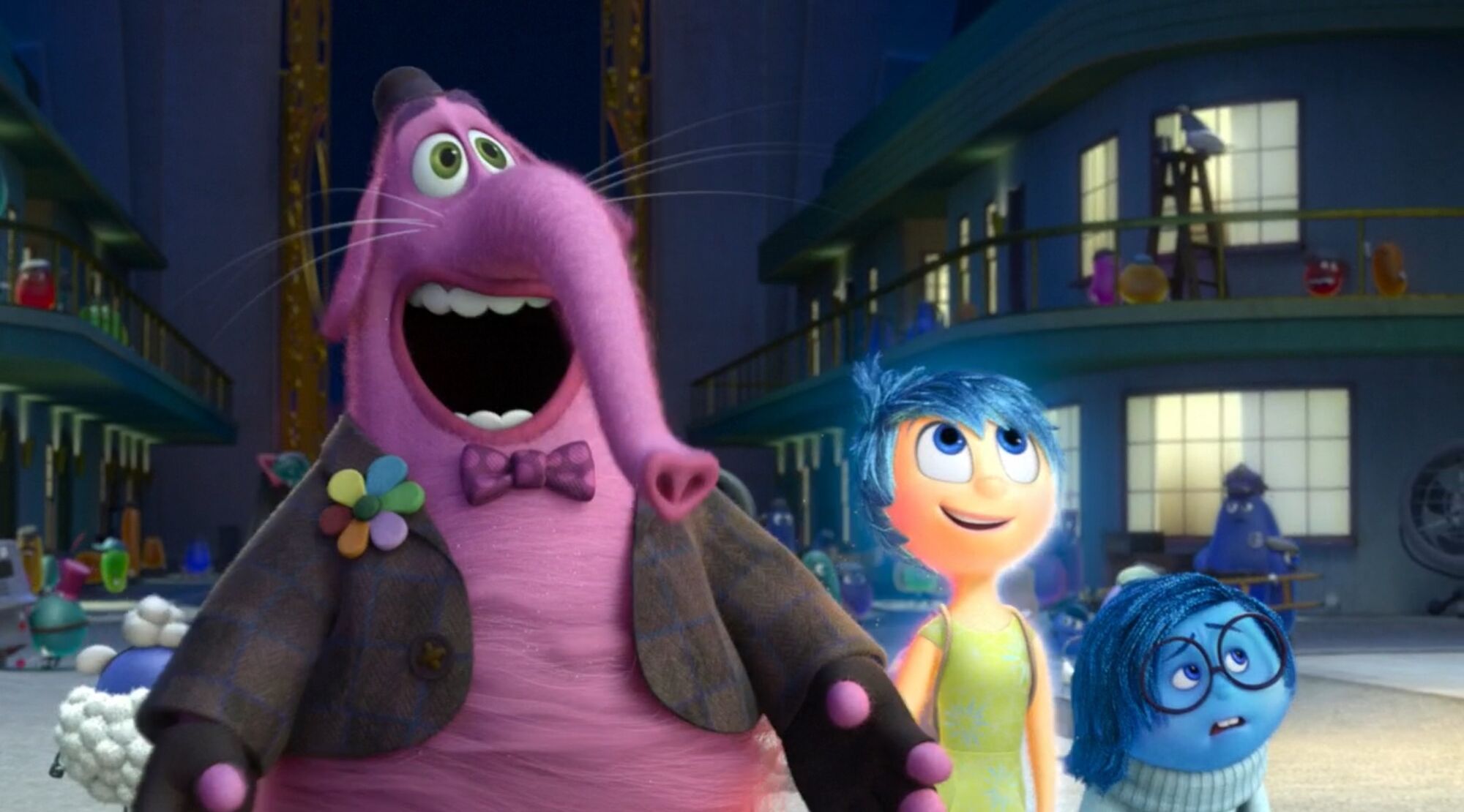 Image Bing Bong looks at the movie posters.jpg Inside Out Wikia