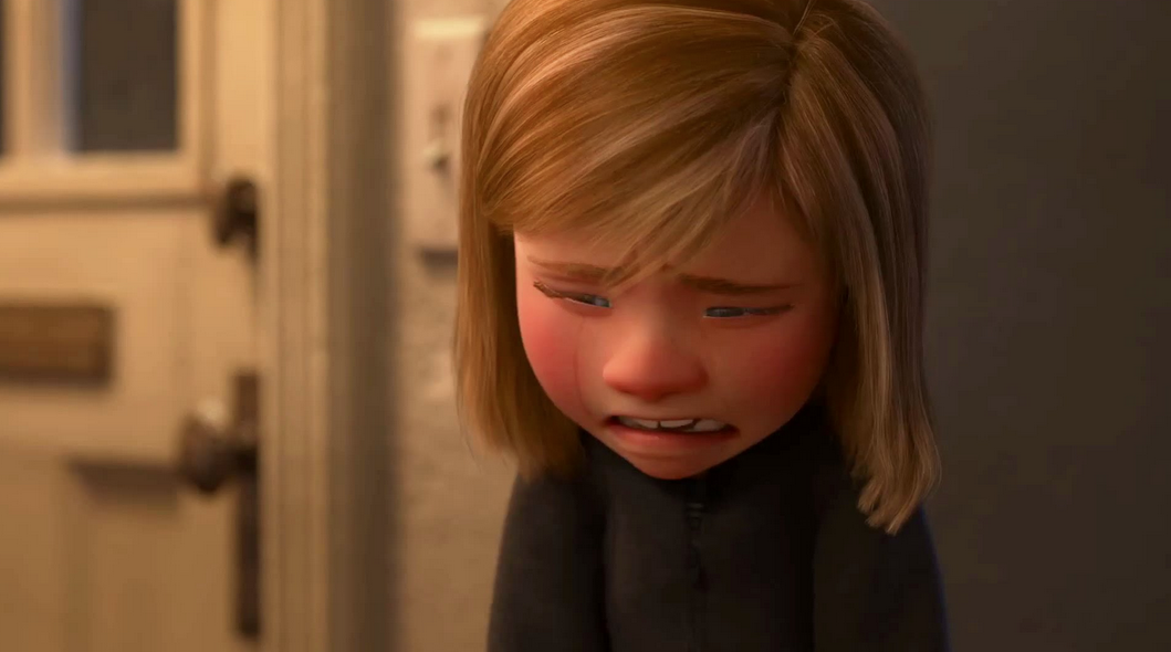 Image result for inside out riley sad