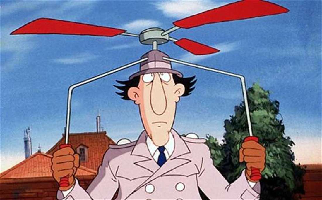 Image result for inspector gadget copter