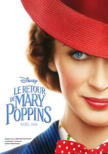 Disney's Mary Poppins Returns European French Teaser Poster