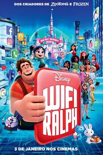 Disney's Ralph Breaks the Internet Brazilian Portuguese Poster 2