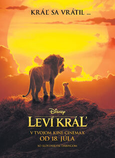 Disney's The Lion King 2019 Slovak Poster