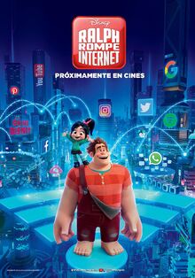 Disney's Ralph Breaks the Internet European Spanish Poster 2