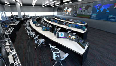 Command-control-utility-room