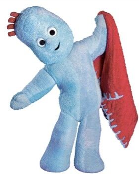 in the night garden iggle piggle sleepy time soft toy