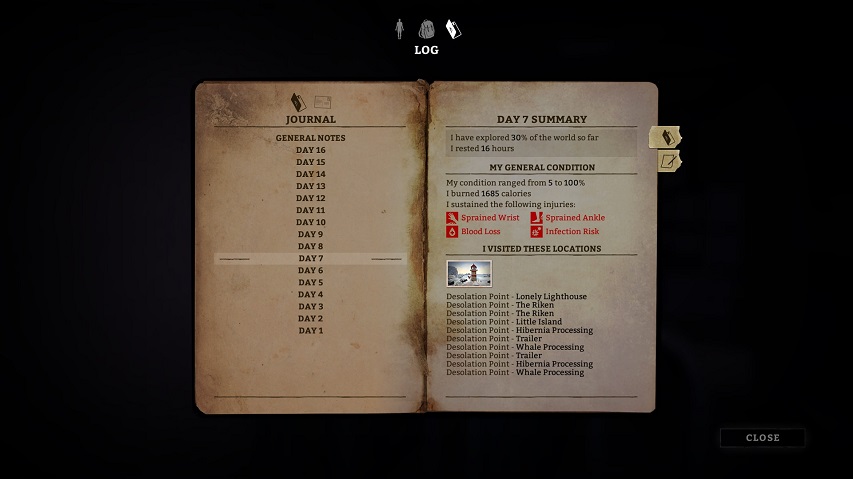 image logbook sample jpg the long dark wiki fandom powered by