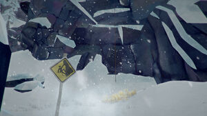 Climbing sign