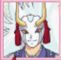Datara with demon mask