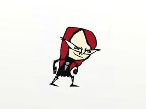 Ark in her human disguise