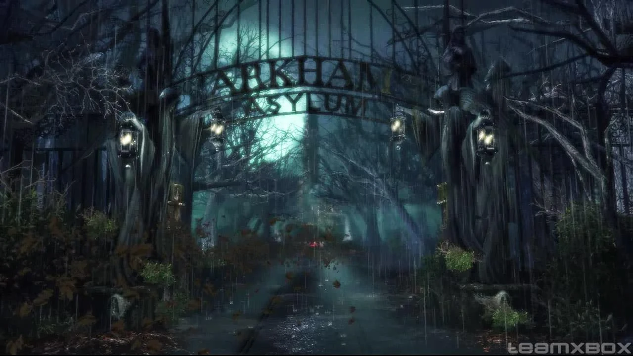 Batman Arkham Asylum Electric Gates