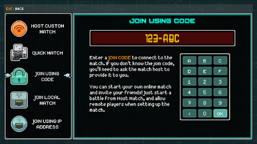 Join Private Match