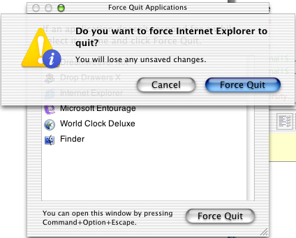 imac force quit all apps