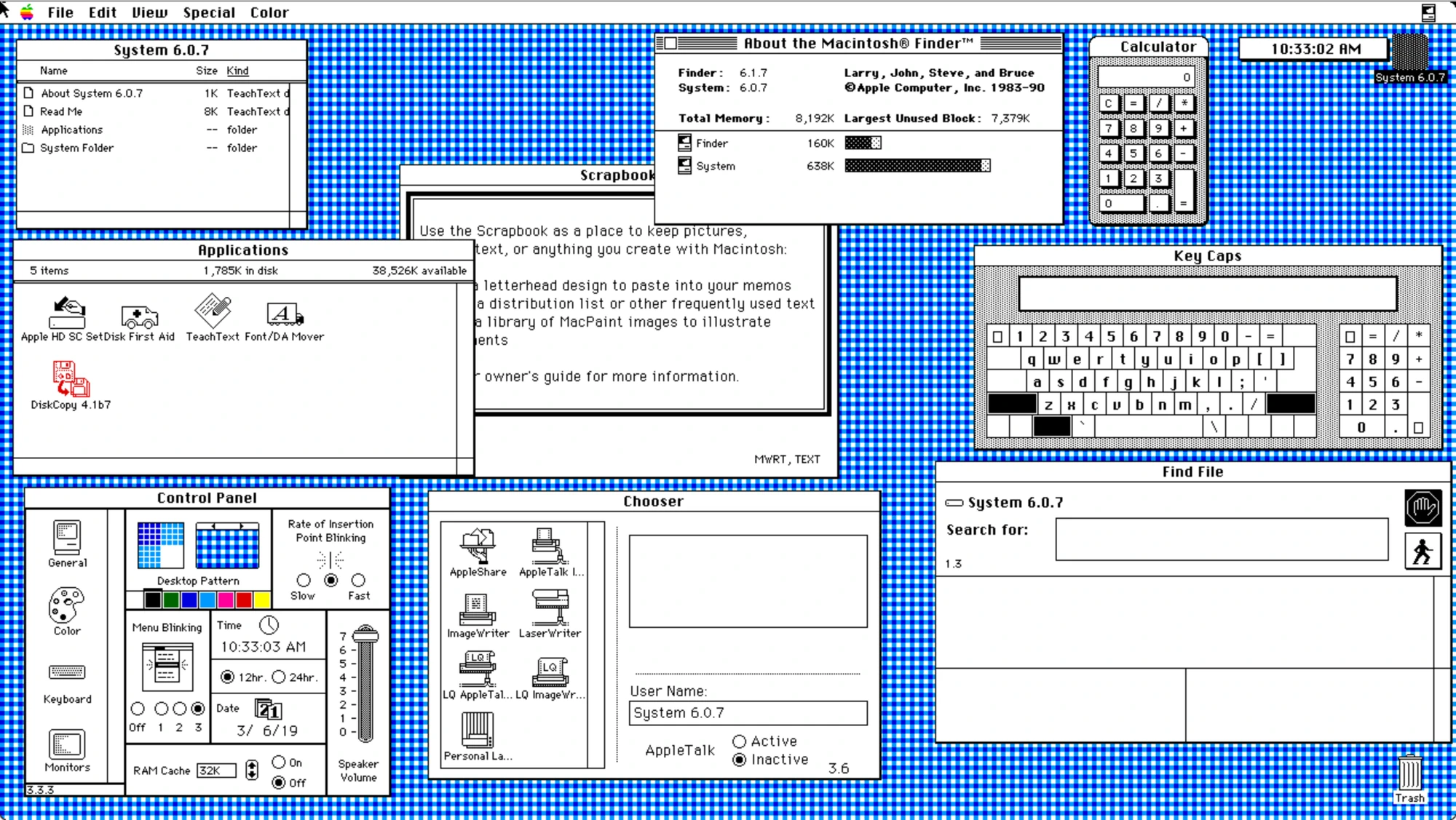 System 6.0.7 Apple Wiki Fandom