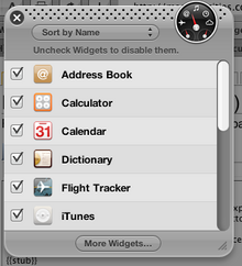 WidgetsWidget