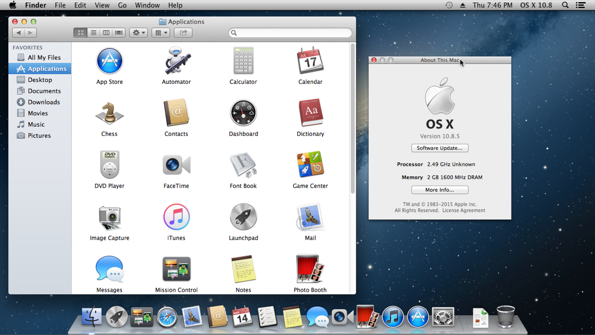 Descargar Actualizaciones Para Os X 10.8.5