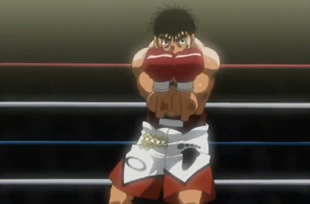 Ippo meets a dirty fighter and PUNISHES him