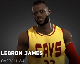 lebron james 2k17