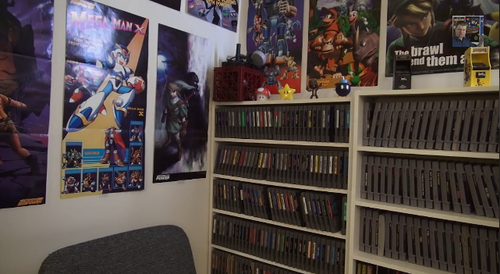 Part Of Irate Gamer's NES Collection