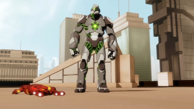 Iron Man Cartoon<br/>