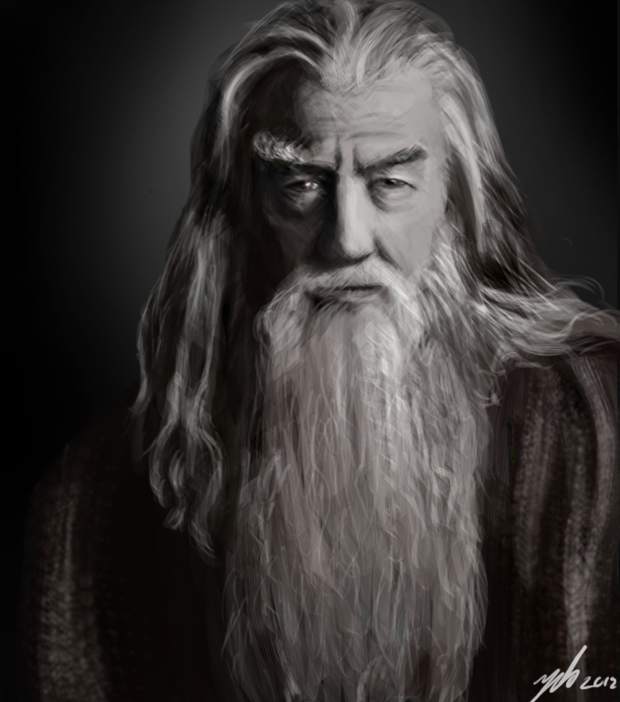 Image - Gandalf portrait by suc of-d5djys2.jpg | Iron Throne RP Wiki ...