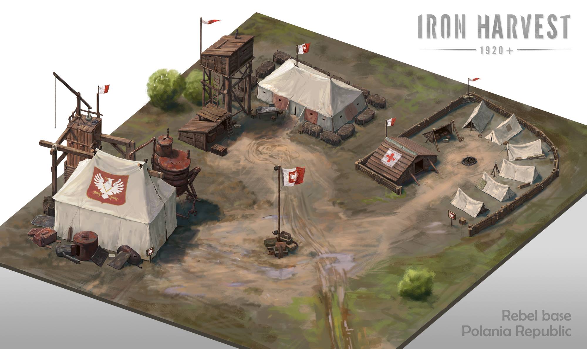 iron harvest map