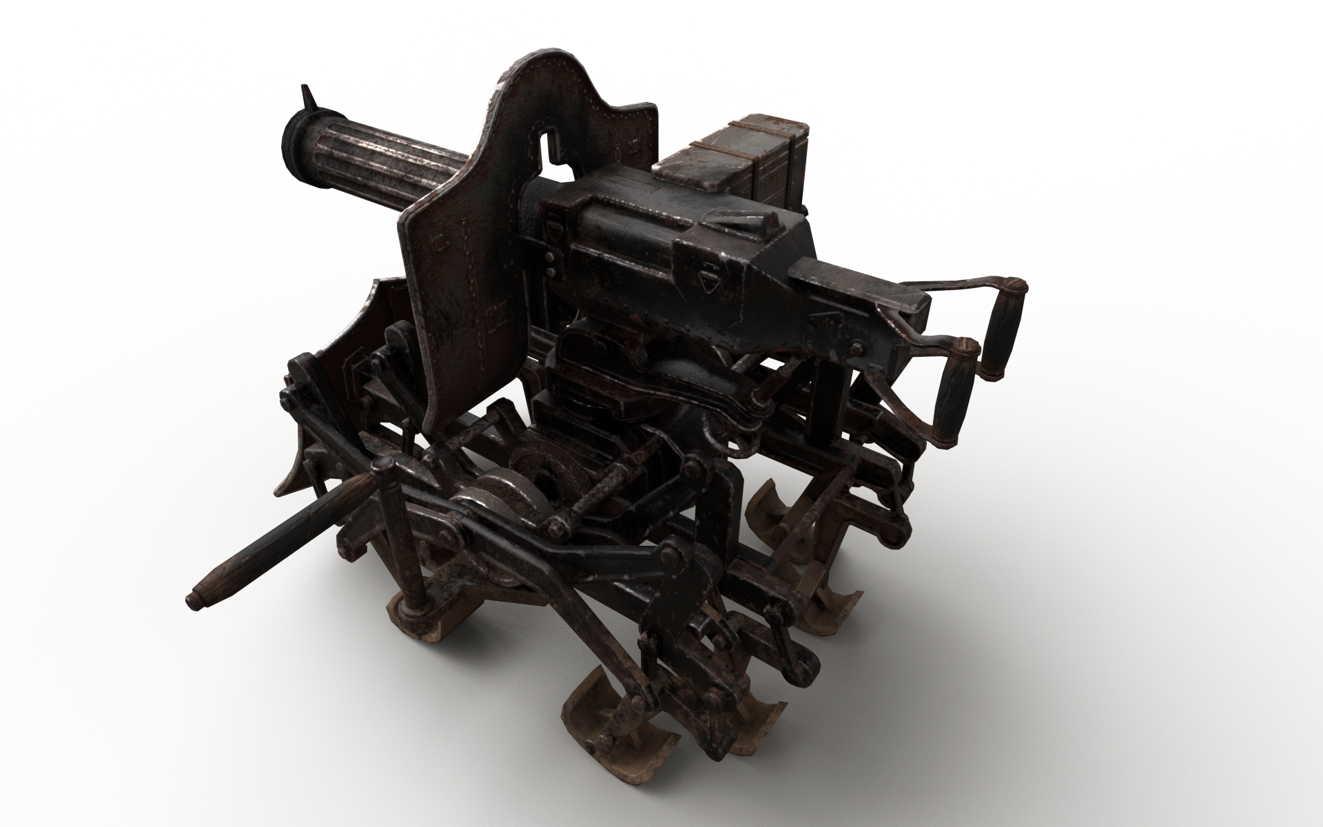 Polanian Heavy Machine Gun Iron Harvest Wiki Fandom