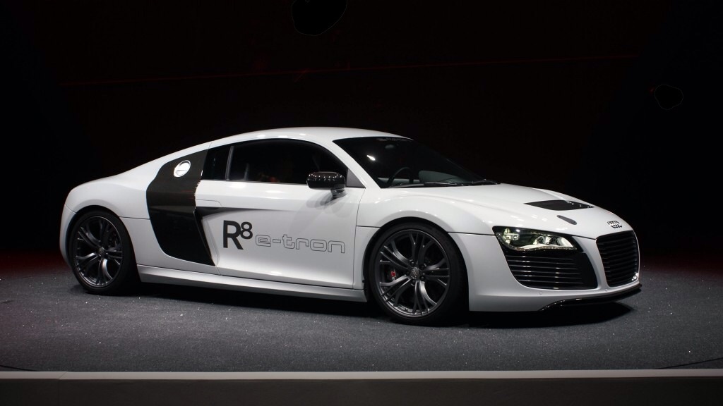 Audi R8 e-tron (White) | Iron Man Wiki | Fandom