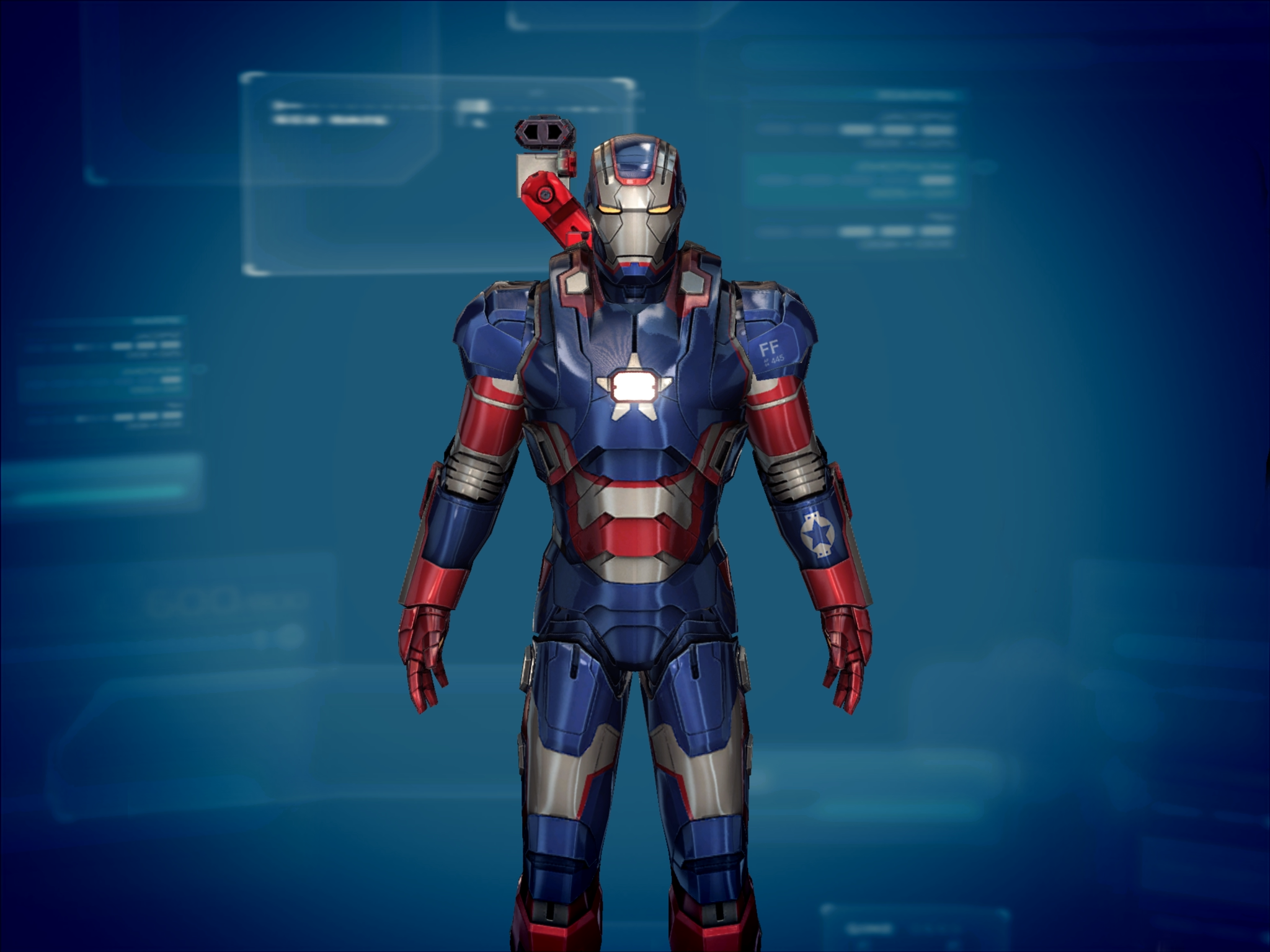 Iron Patriot Armor Film Iron Man Wiki Fandom