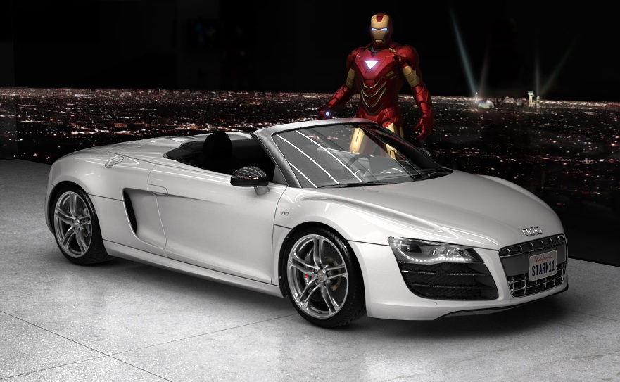 Audi R8 Spyder | Iron Man Wiki | Fandom