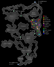 Revenant Caves map