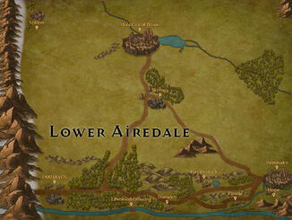 Map - Lower Airedale