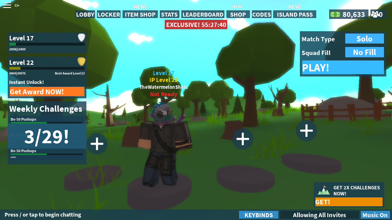 Lobby Island Royale Wiki Fandom - island royale roblox