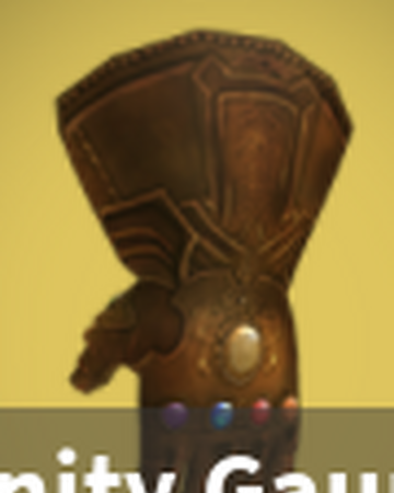 Roblox Wiki Infinity Gauntlet