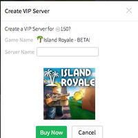 Vip Server Island Royale Wiki Fandom - codes de island royale beta roblox