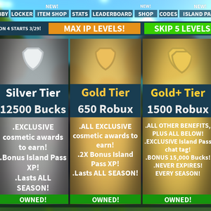 Island Pass Island Royale Wiki Fandom - codes for island royale roblox 2019 june 28