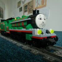 lego henry the green engine