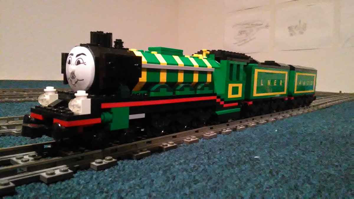 lego flying scotsman train