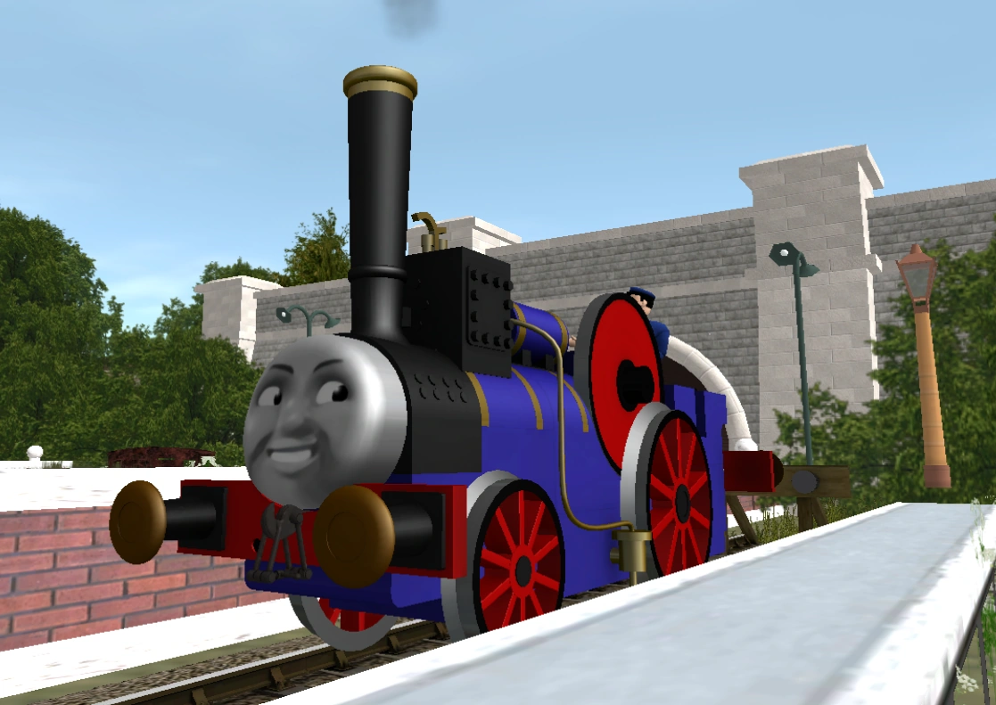 fergus the railway traction engine