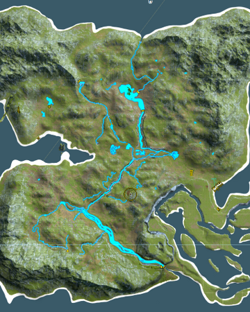 The Isle Roblox Map