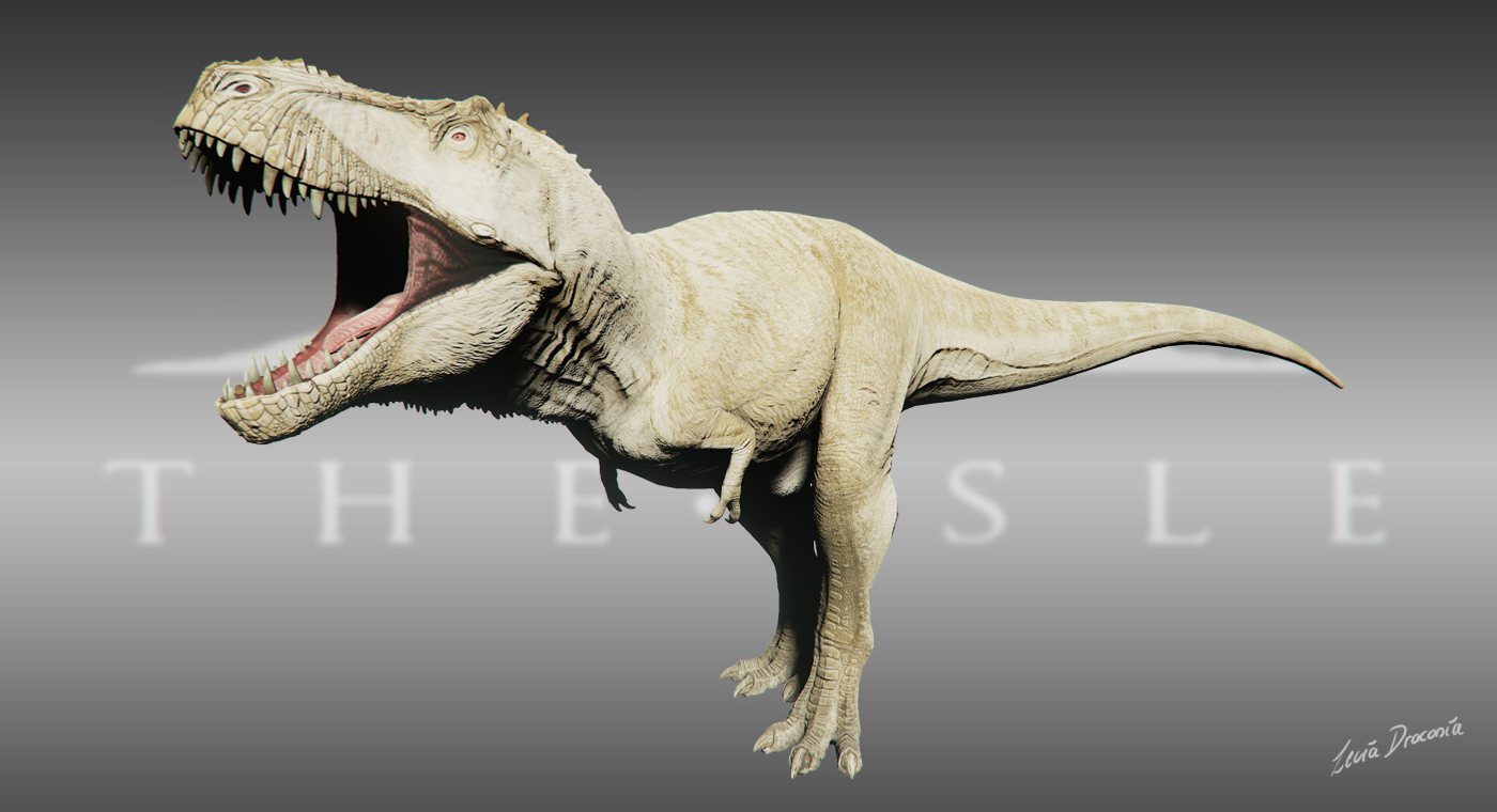 Image The Stomping Land Tyrannosaurus Albino Skin The Isle.jpg The