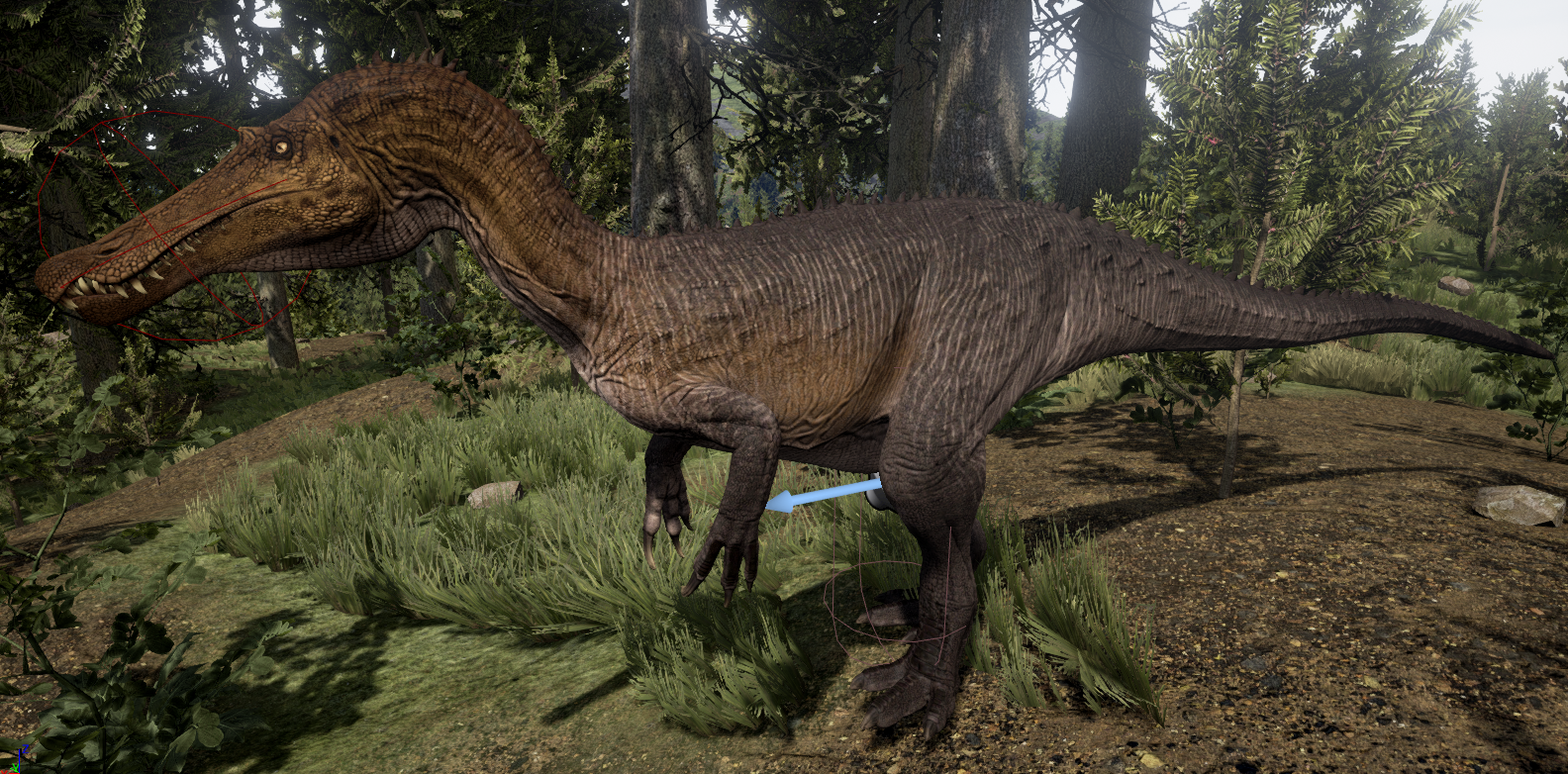 baryonyx suchomimus
