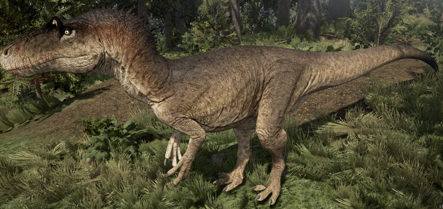 the isle allosaurus