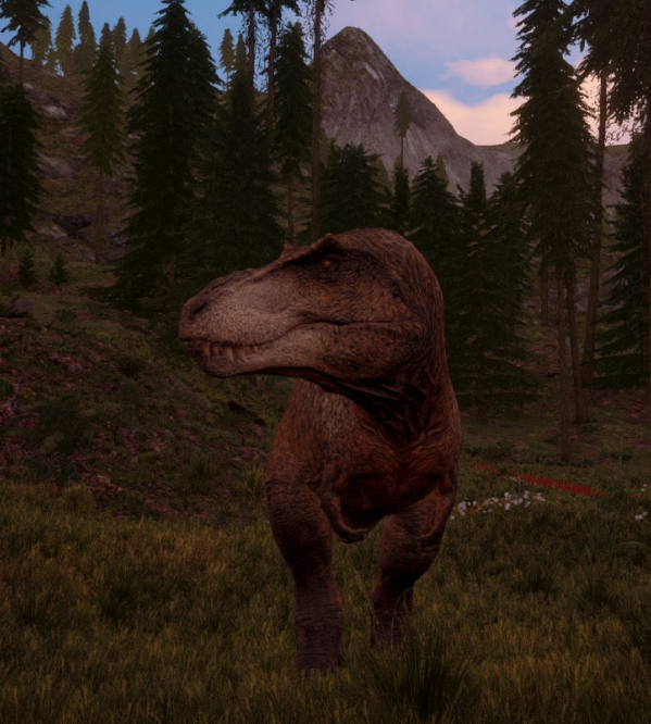 t rex the isle